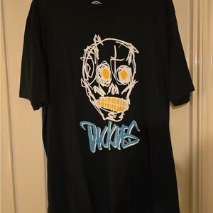 Mens Dickies black t shirt size large great condition